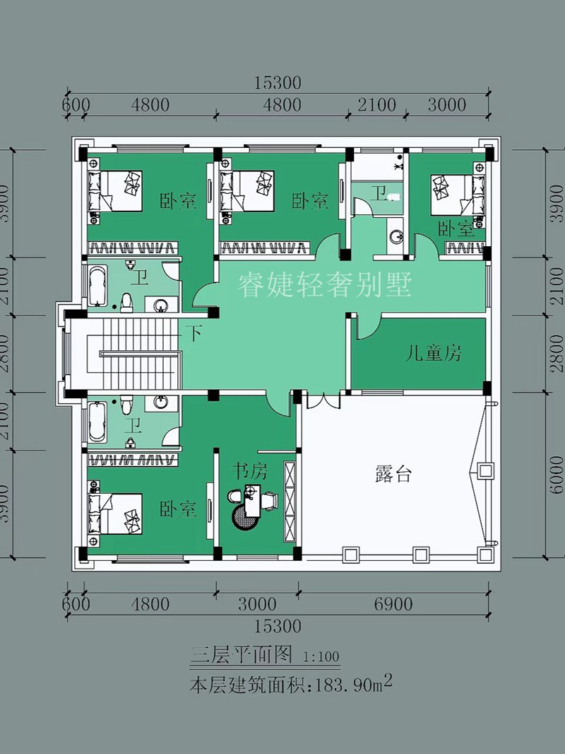 法式別墅農(nóng)村建房新選擇(圖4)