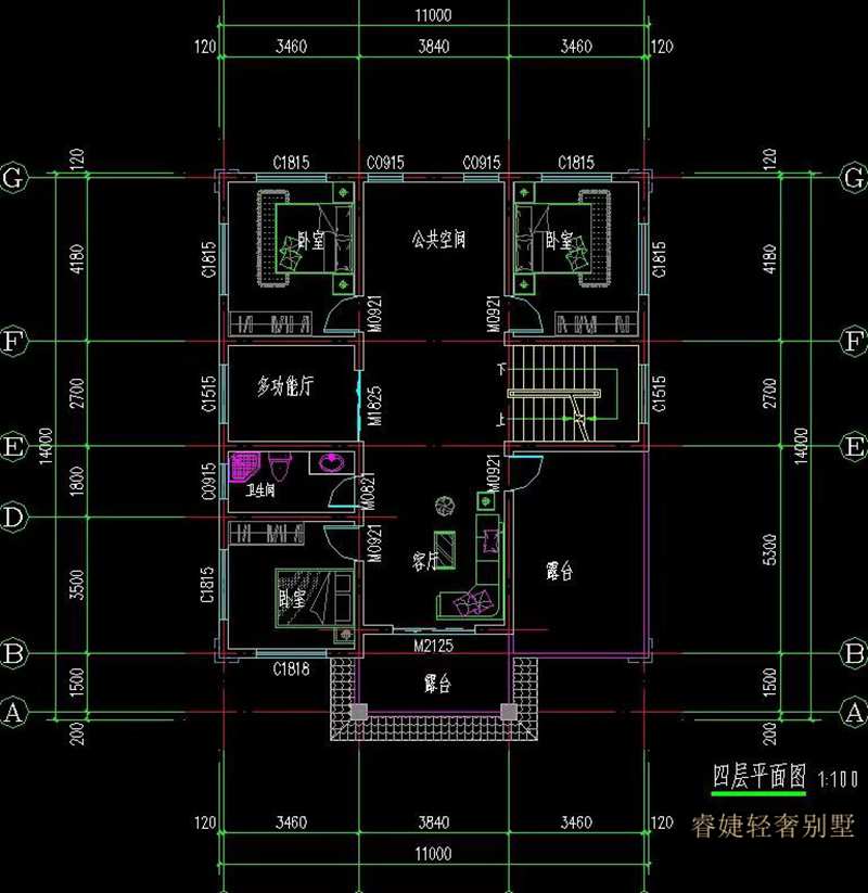 宅基地小，不用怕，四世同堂的戶型來了！(圖7)